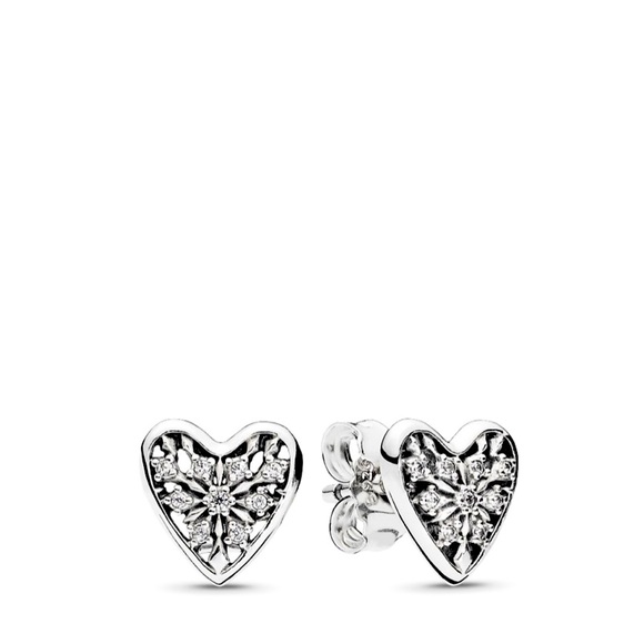 PANDORA | Hearts of Winter Snowflake Earrings (Discontinued) | Preloved - Picture 12 of 13